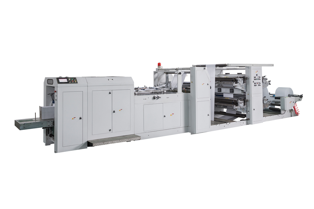 LSD-700+LST-41100 全自動高速柔版印刷紙袋機